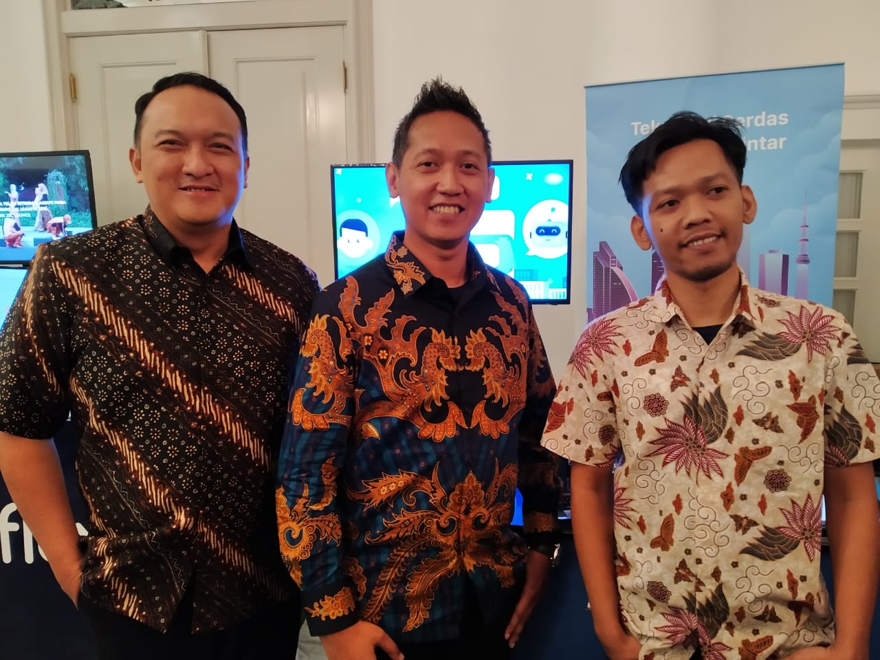 (ki-ka) Para Co-Founder Botika: Eri Kuncoro, Ditto Anindita, Galuh Koco Sadewo / DailySocial