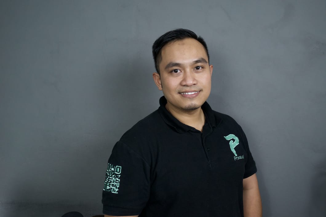 CEO Prosa.ai Teguh Eko Budiarto berbicara soal cara AI mengalahkan hoaks di di #SelasaStartup.