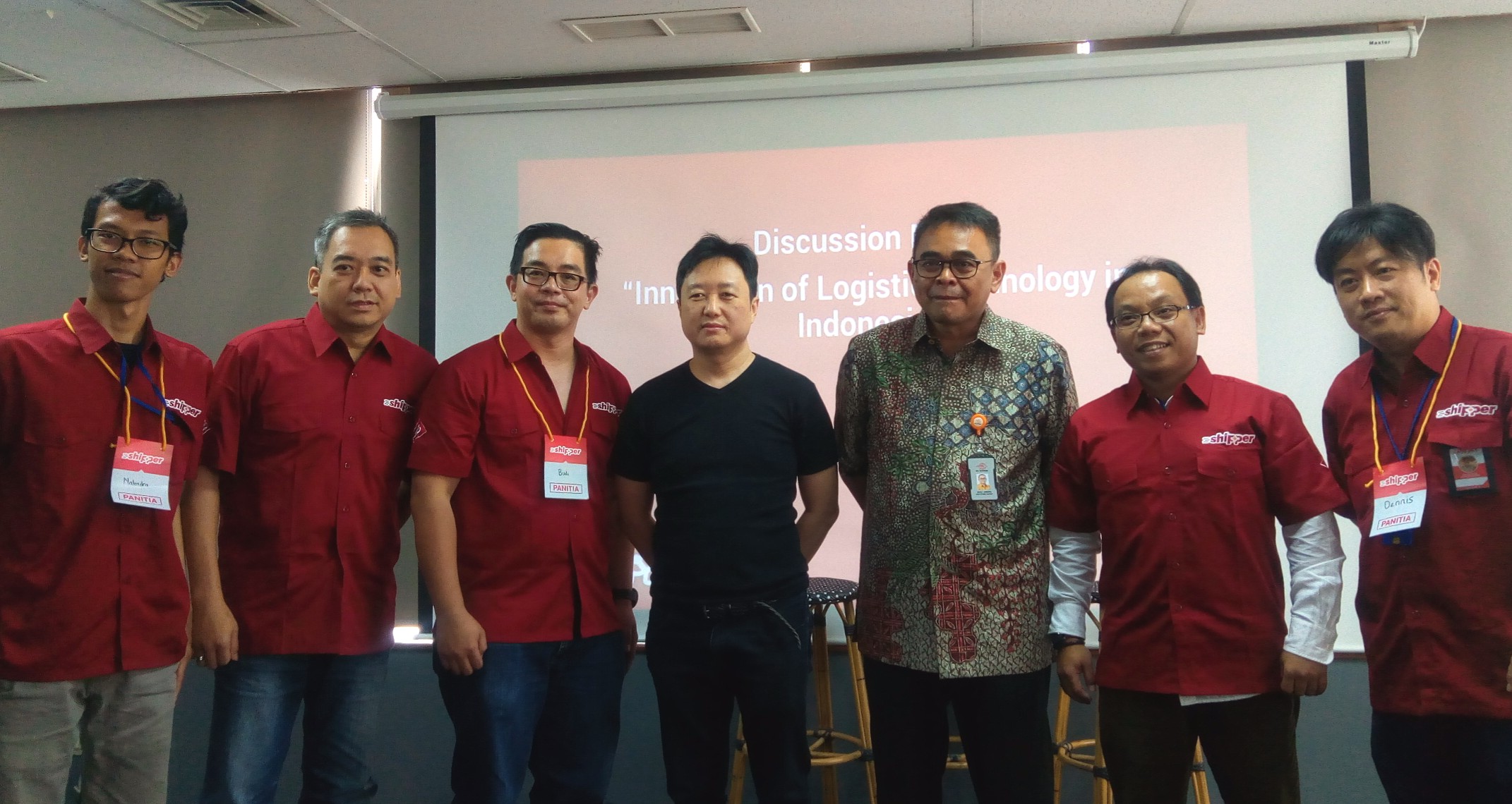 Tim Shipper di acara peluncuran layanan Oktober 2017 lalu
