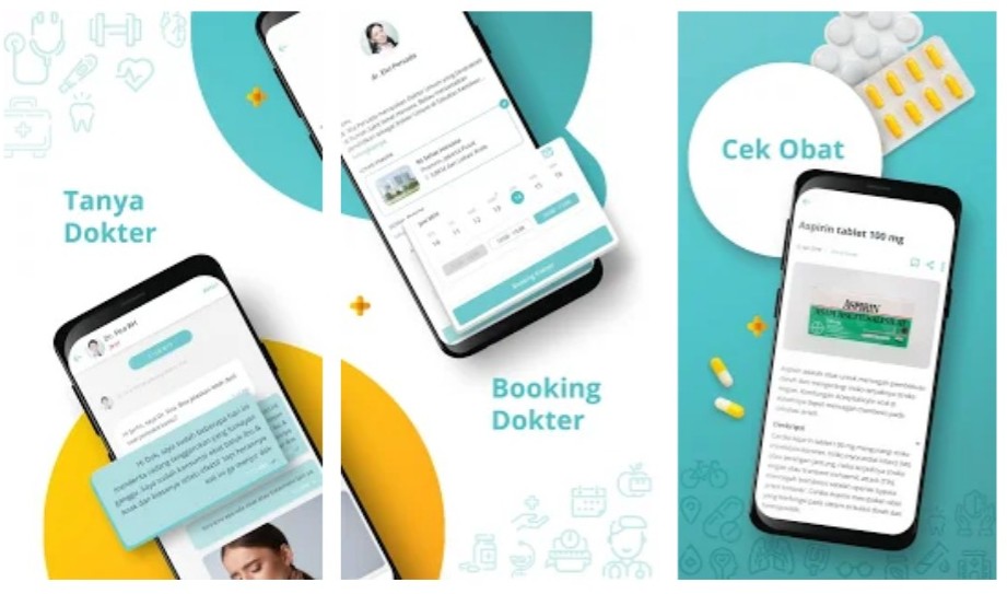 Aplikasi tersedia untuk platform Android dan iOS