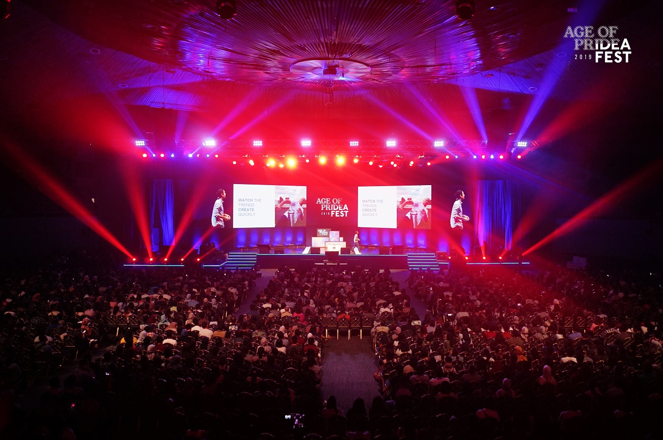 Kemeriahan acara IdeaFest 2019