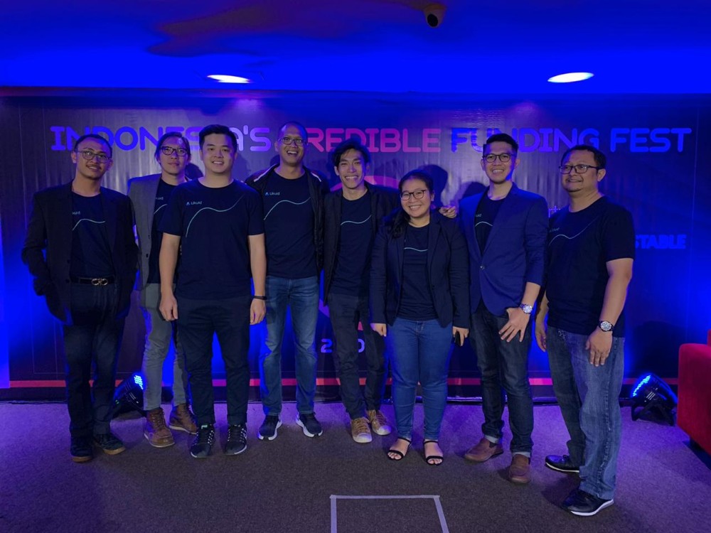 Jajaran tim dan manajemen Likuid / DailySocial