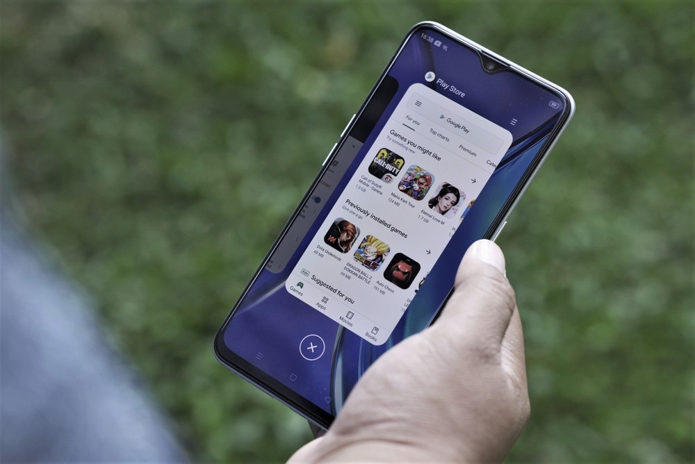 Realme XT - Auf