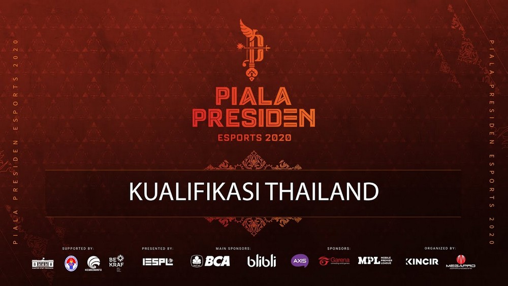 Piala Presiden Esports 2020 Thailand #1 for SEO