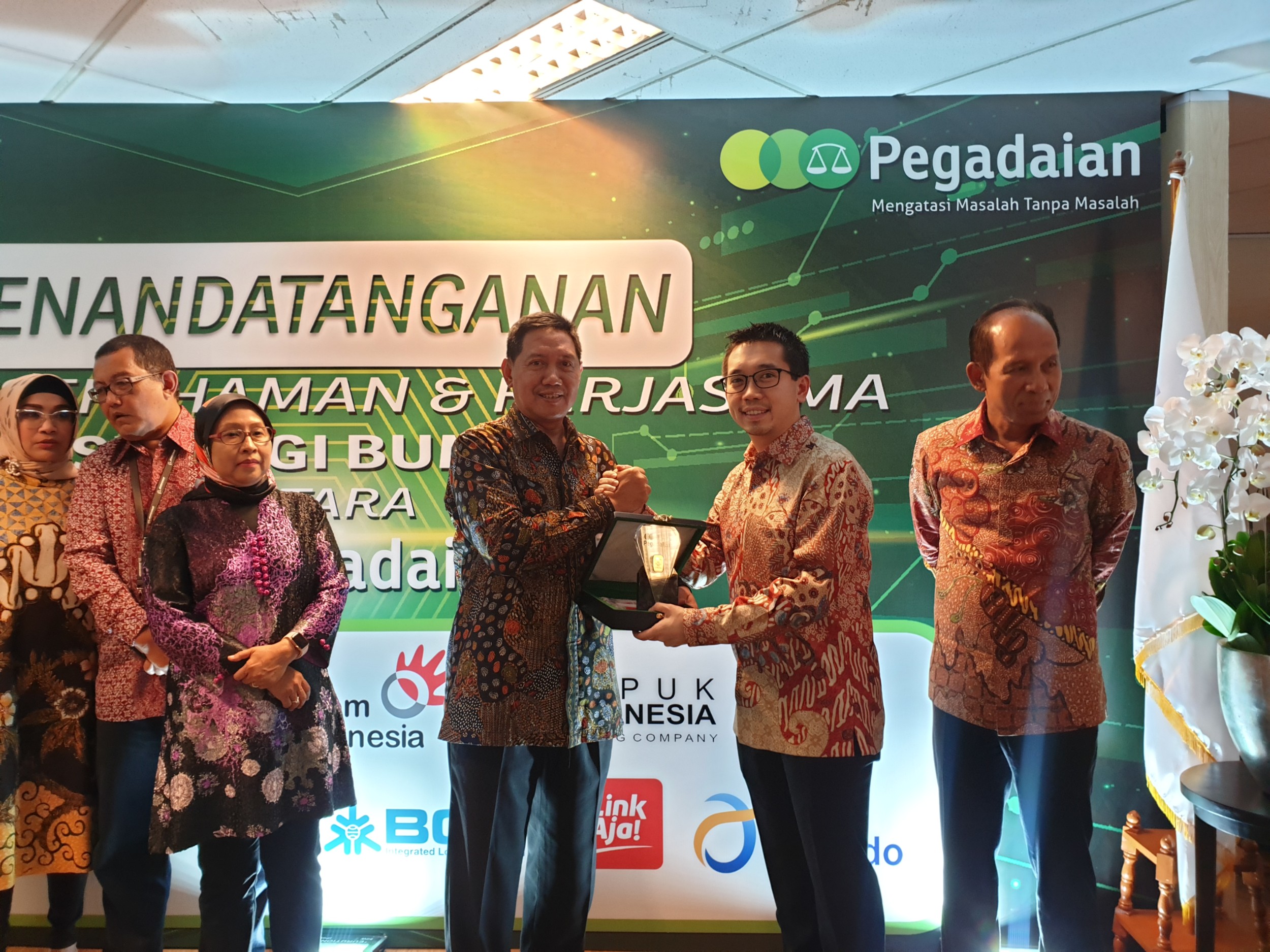 Pegadaian bersinergi dengan LinkAja untuk transaksi cash-in dan cash-out