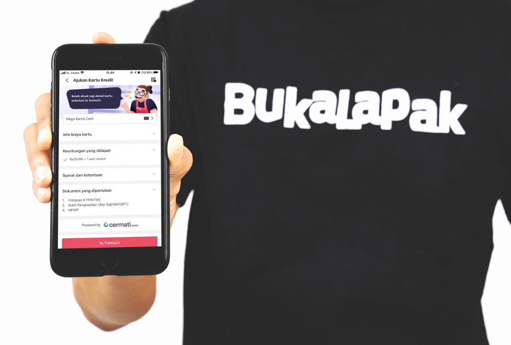 Cermati gandeng Bukalapak luncurkan fitur ajukan kartu kredit online / Cermati