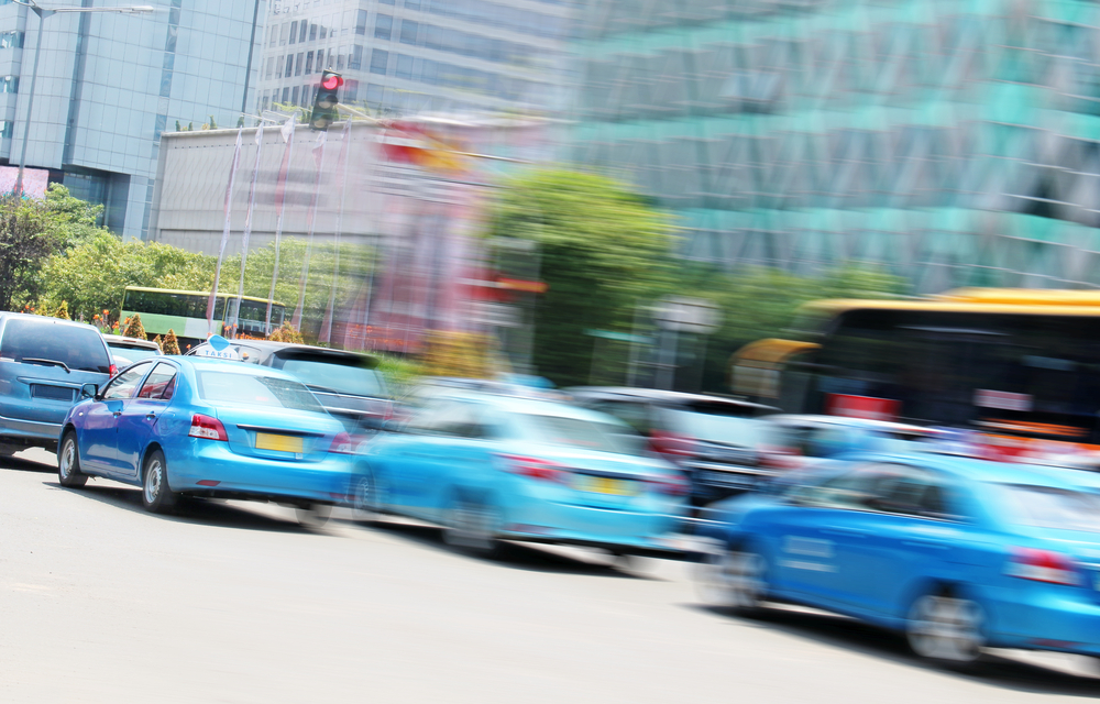 Armada taksi Blue Bird di Jakarta / Shutterstock