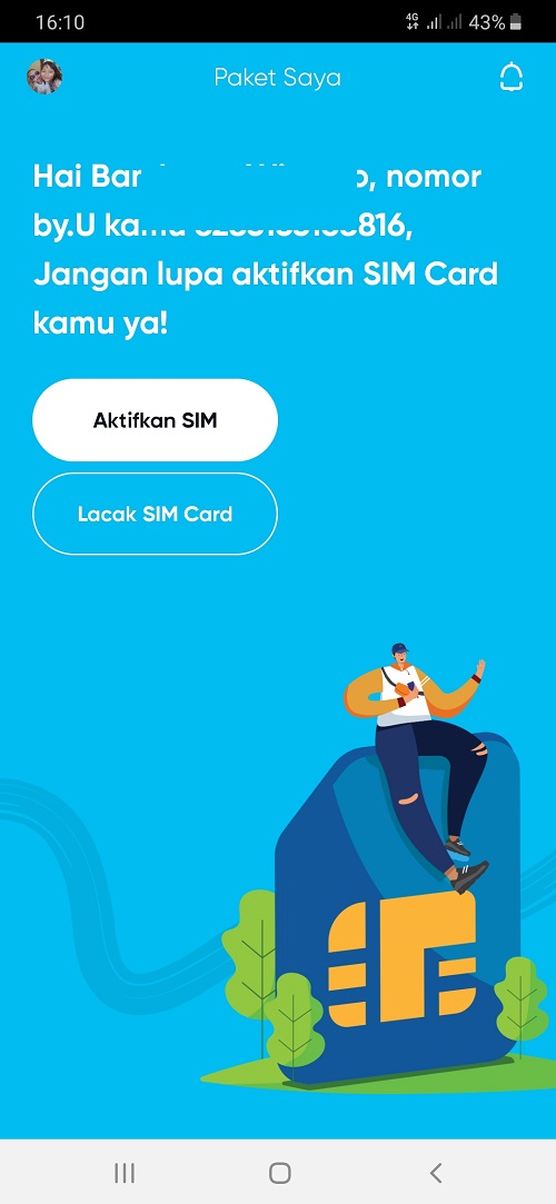 Cara Aktivasi Kartu Perdana Telkomsel By.u - Trikinet.com