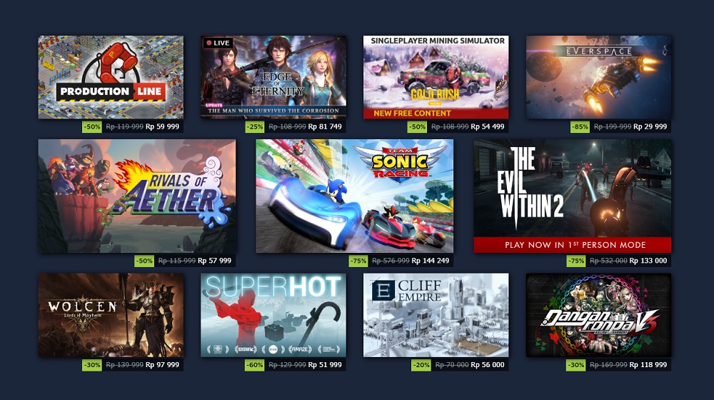 20 Game PC Gratis Terbaik yang Ada Steam (Update 2019)