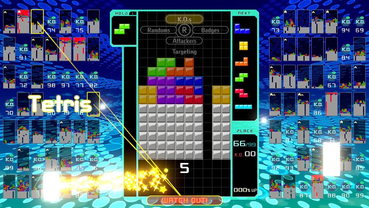 Tetris 99. | Sumber: Engadget