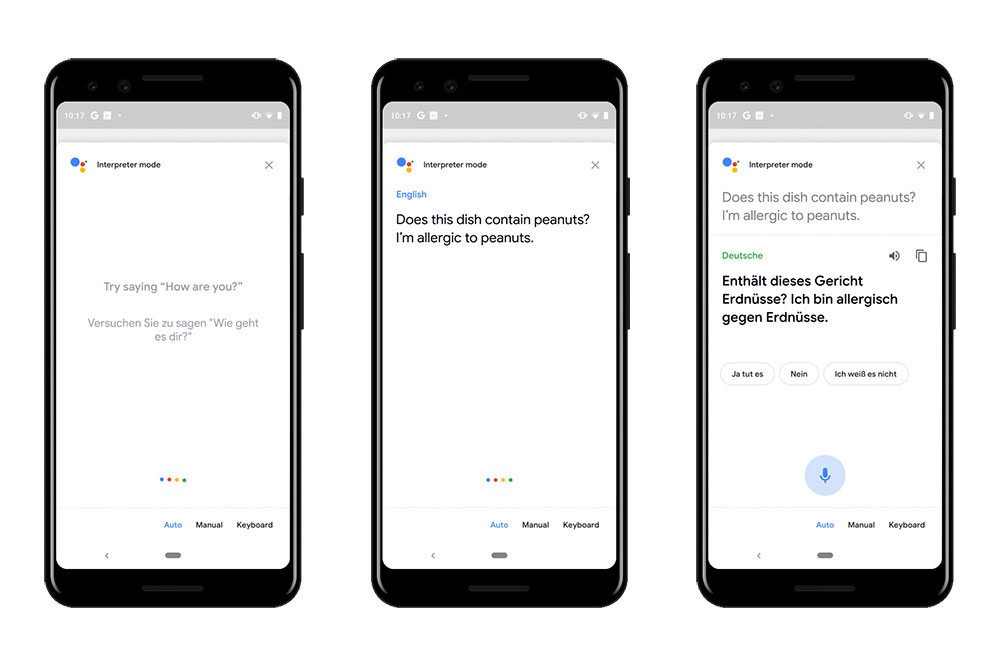 Google Assistant Interpreter Mode / Google