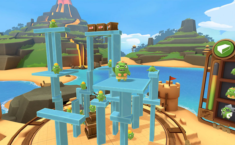 Semakin Adiktif, Angry Birds VR Kini Dilengkapi Fitur Level Builder