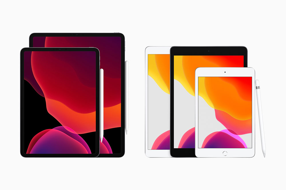 Lini lengkap iPad yang Apple pasarkan saat ini / Apple for SEO