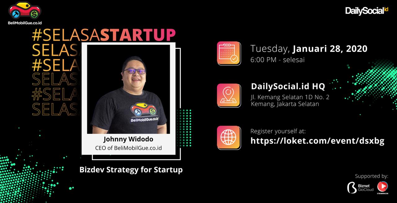 #SelasaStartup Bizdev Strategy for Startup