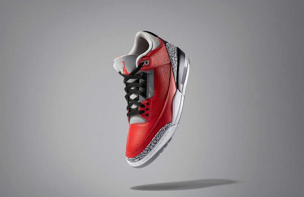Nike Air Jordan 3 Retro SE Red Cement QS