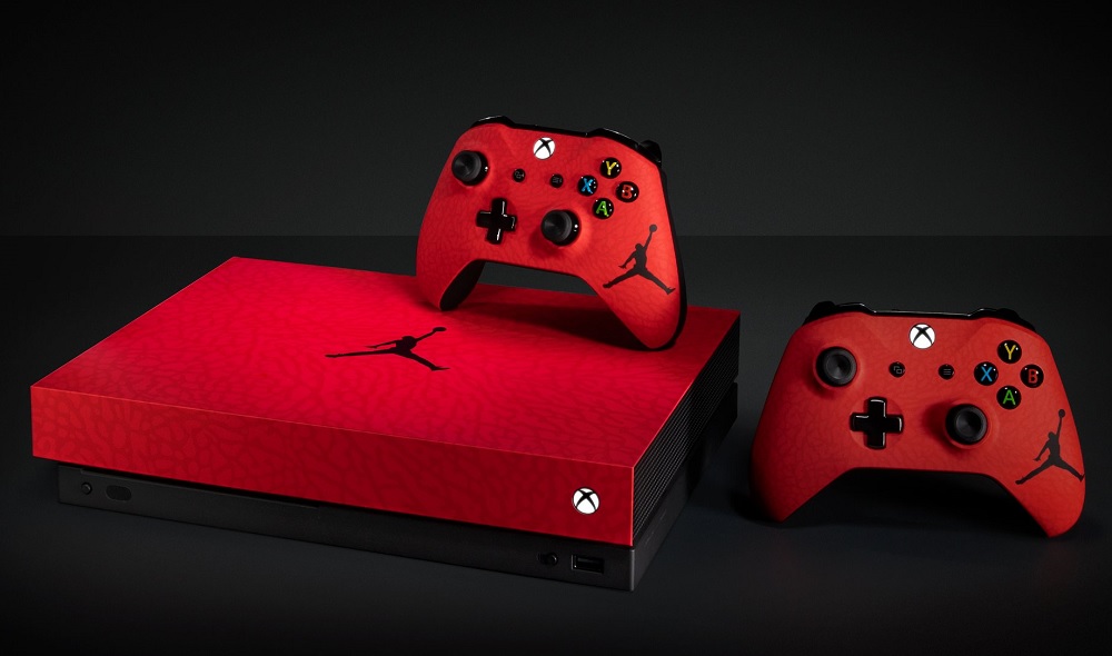 Xbox One X edisi spesial Air Jordan 1