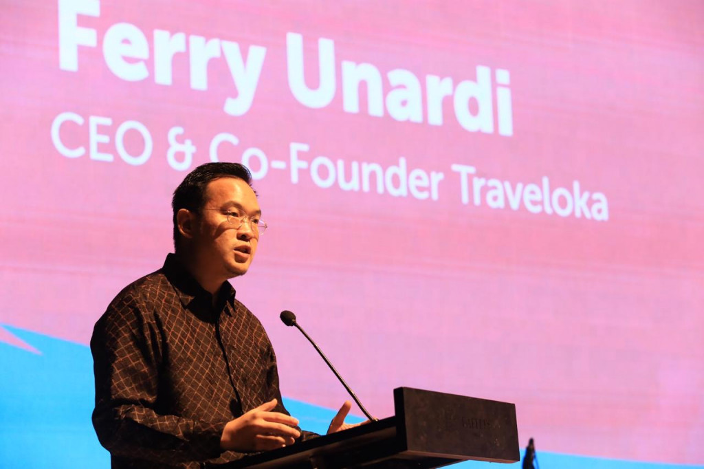 Traveloka's Co-Founder and CEO, Ferry Unardi / Traveloka