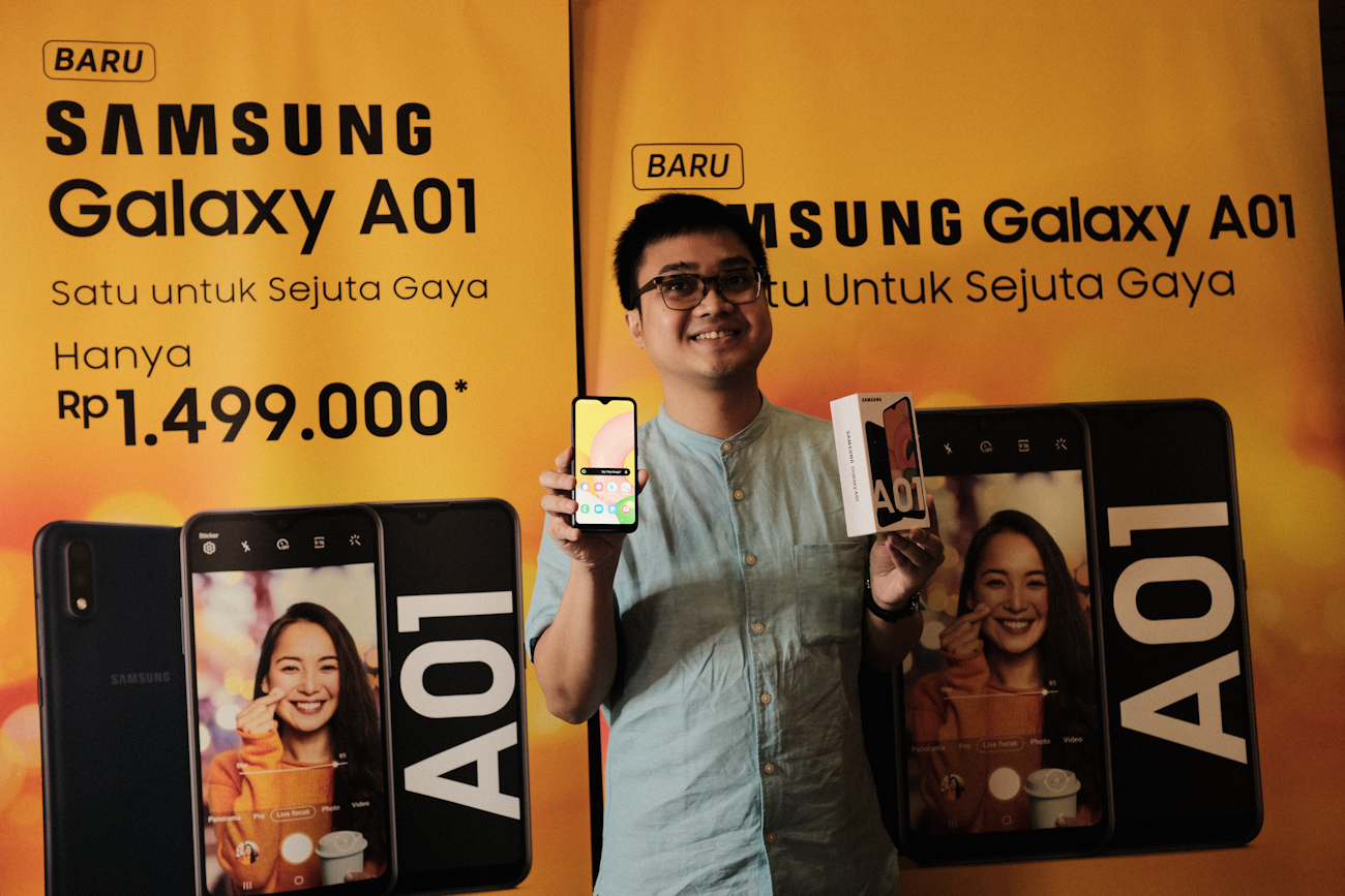  Samsung  Galaxy  A01 Hadir di Indonesia Dailysocial