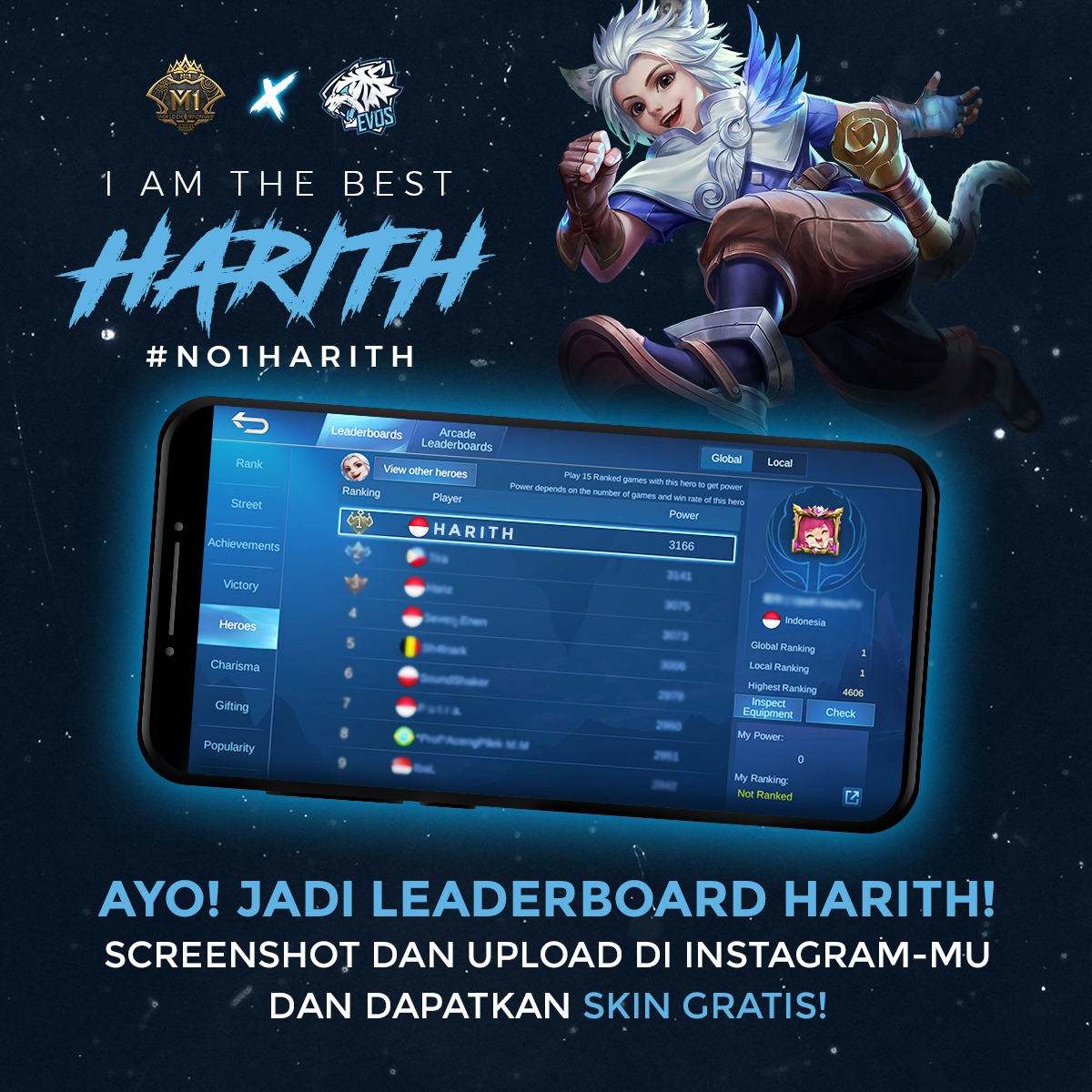 Wallpaper Hero Harith