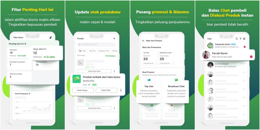 Transformasi Aplikasi untuk Penjual Tokopedia