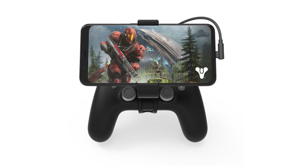 Ilustrasi streaming game Stadia di smartphone / Google for SEO