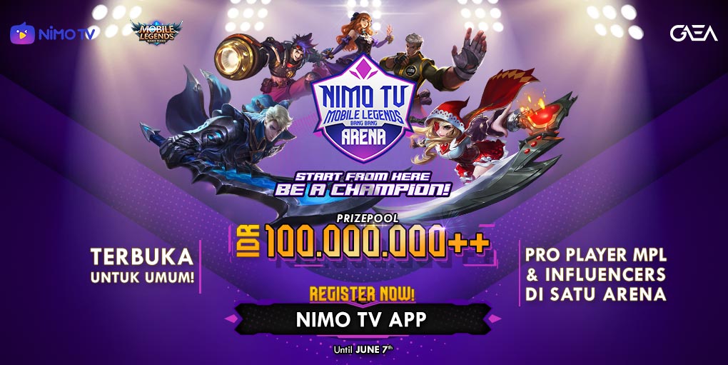 Nimo TV Mobile Legends Arena
