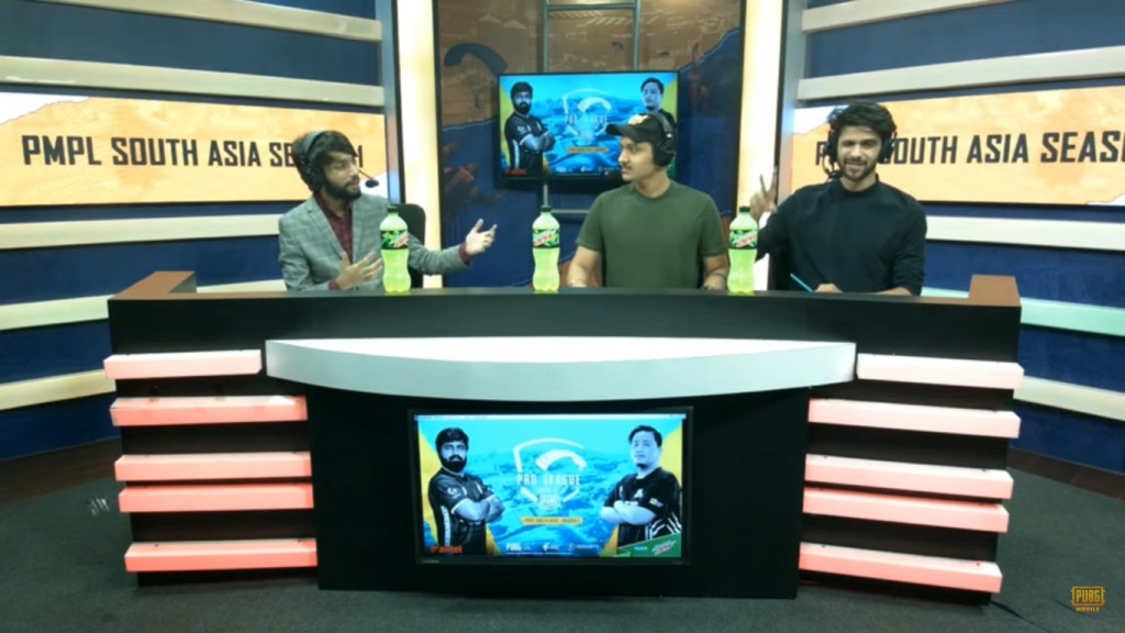 PMPL South Asia Shoutcasters | via: PUBG MOBILE Esports