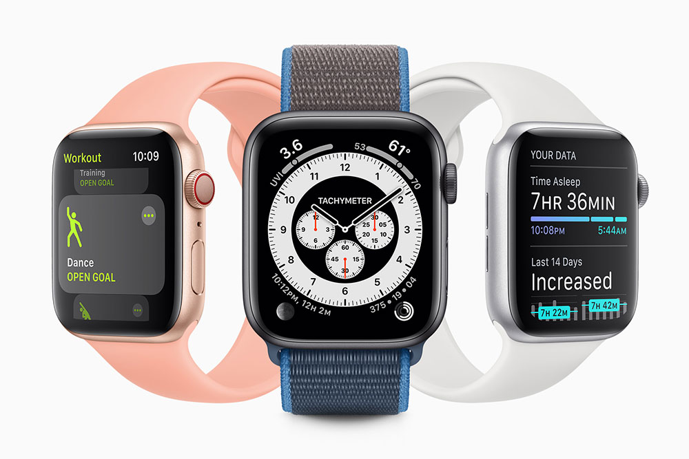 Tidak hanya menghadirkan watch face baru, watchOS 7 juga mendukung fitur watch face sharing / Apple