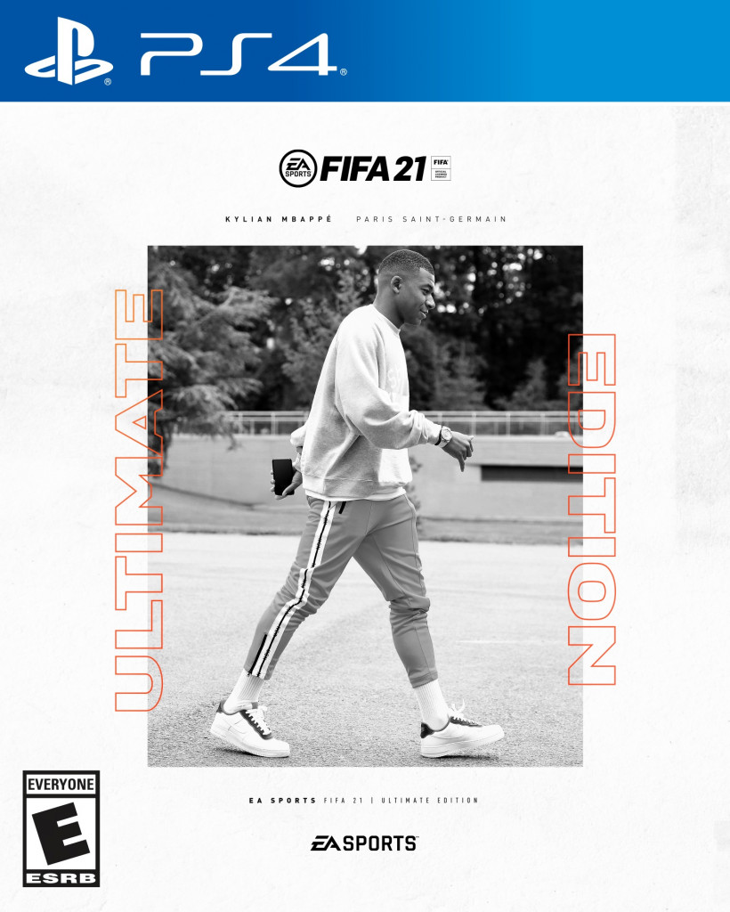 FIFA 21 Cover Athelete Kylian Mbappé | via: EA