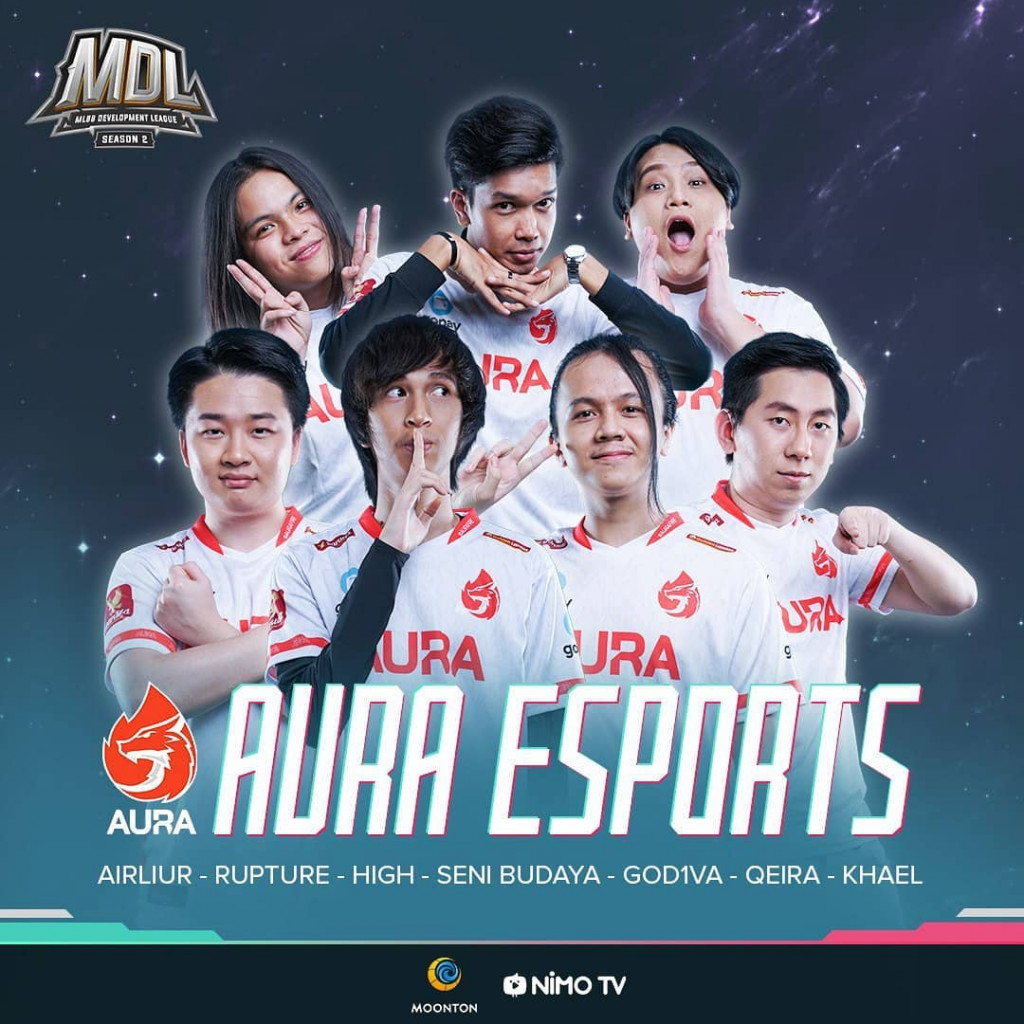 Aura Esports MDL Season 2 Roster | via: Instagram