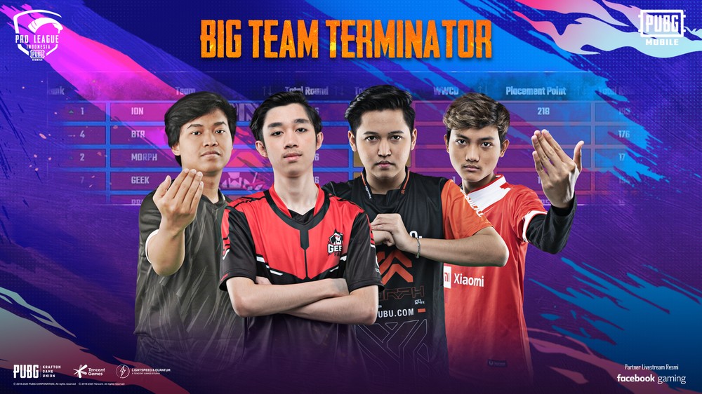The Big Four PMPL ID 2020 Season 2 for SEO