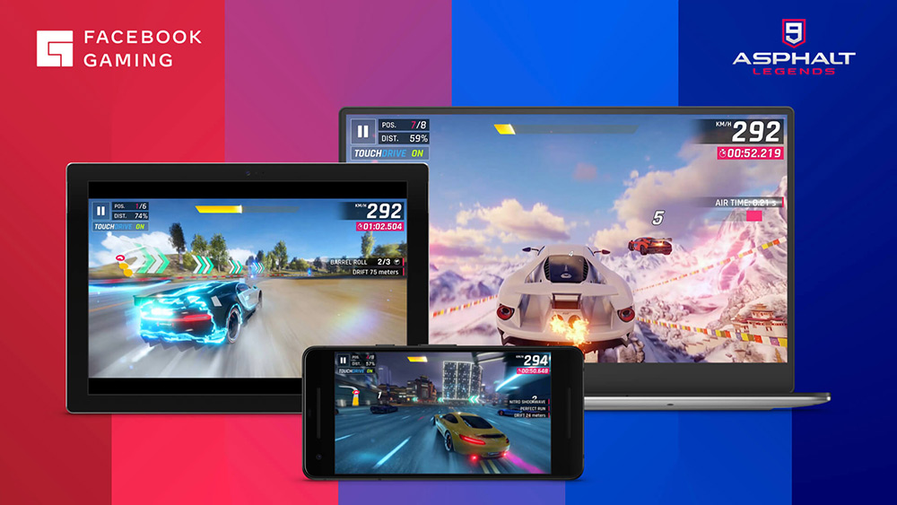Asphalt 9 dapat dimainkan di Facebook Gaming berkat teknologi cloud gaming / Facebook for SEO