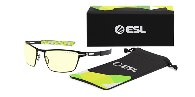 Kacamata ESL Blade, hasil kerja sama antara ESL dan GUNNAR. | Sumber: The Esports Observer