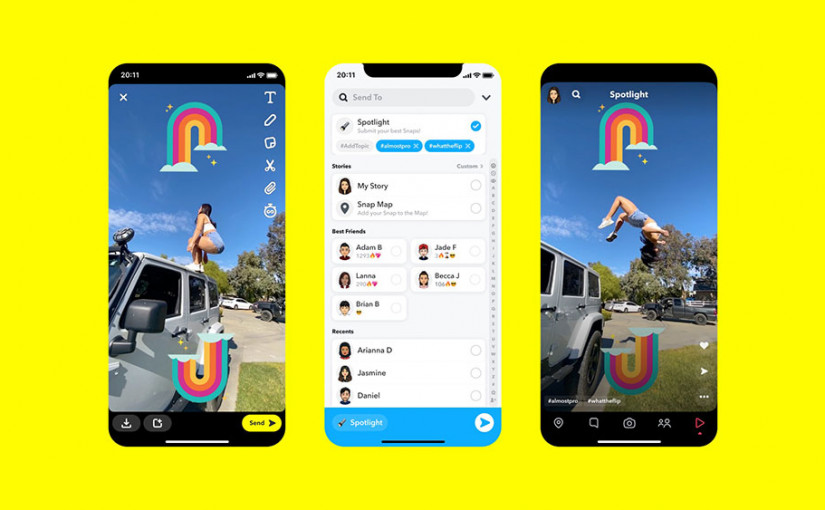 Setelah Instagram, Sekarang Snapchat pun Juga Mencoba Meniru TikTok