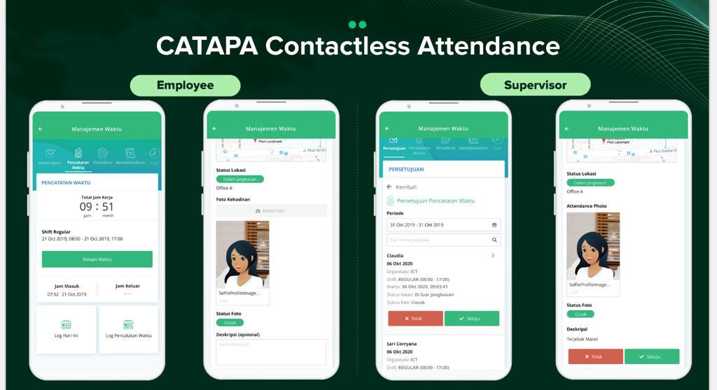 CATAPA Contacless Attendance