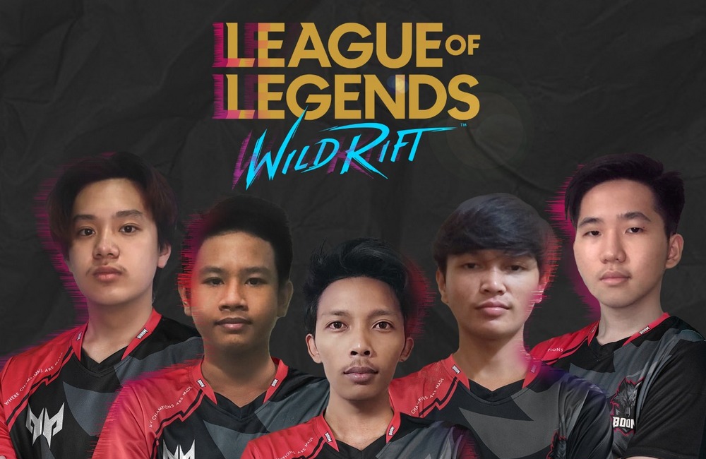 Roster Wild Rift BOOM Esports for SEO