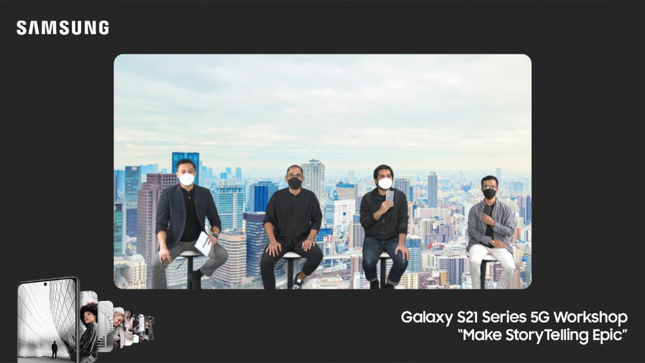 Cerita Dua Kreator Profesional Mengenai Pengalamannya Syuting Iklan Menggunakan Samsung Galaxy S21 Series