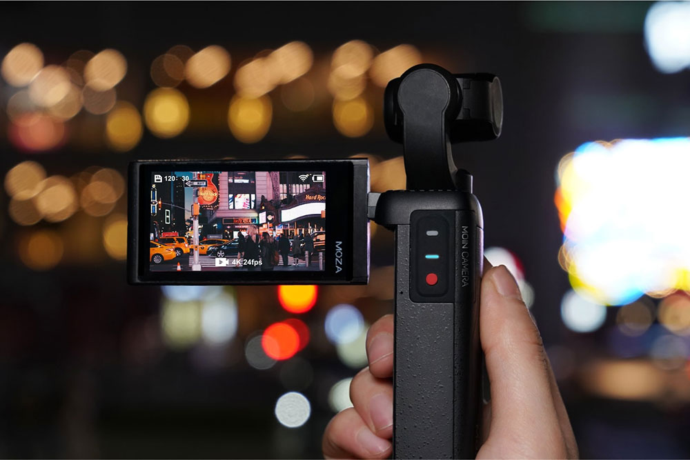 Moza Moin Camera Adalah Kamera 4K Berukuran Mini dengan Gimbal Terintegrasi | DailySocial.id