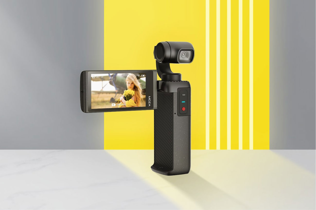 Moza Moin Camera Is a Mini-Sized 4K Camera with Integrated Gimbal
