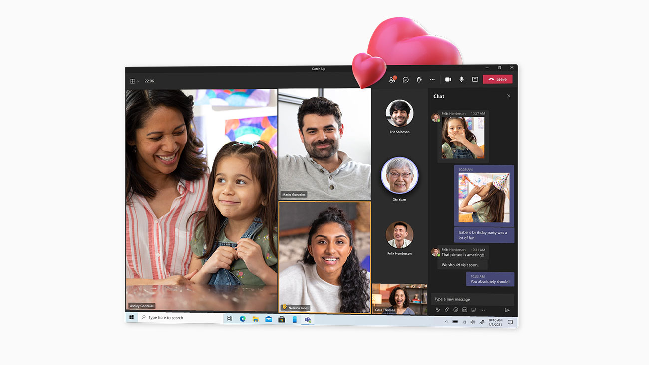 Microsoft Teams versi personal / Microsoft for SEO