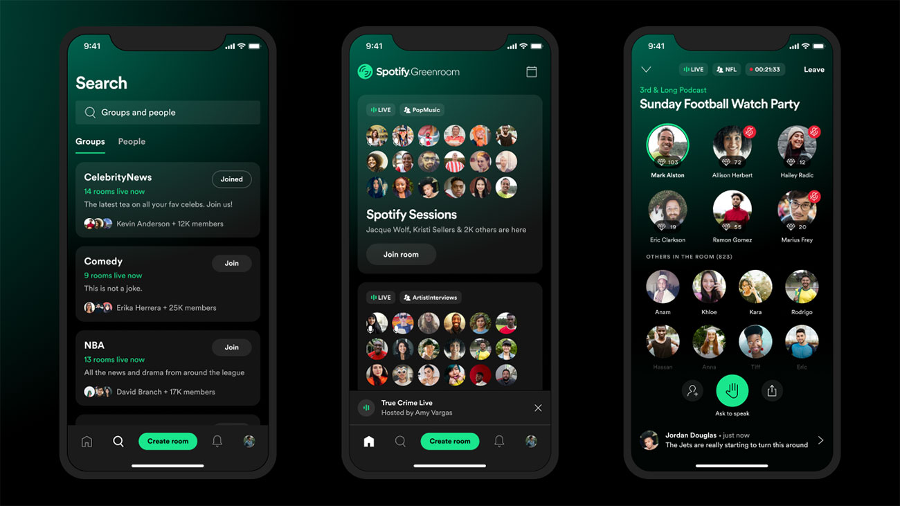 Spotify Greenroom / Spotify for SEO