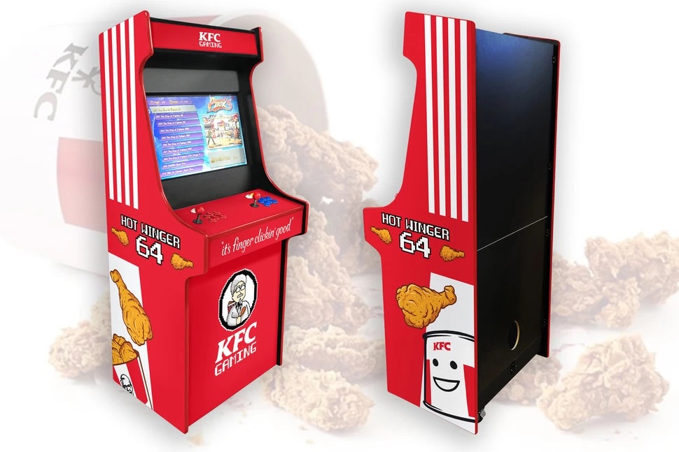kfc arcade machine for SEO
