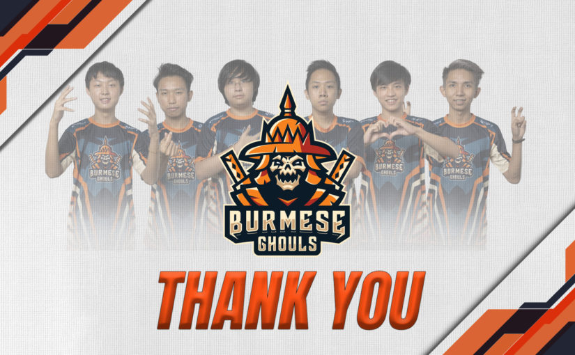 Tim Mobile Legends Asal Myanmar, Burmese Ghouls Resmi Bubarkan Timnya