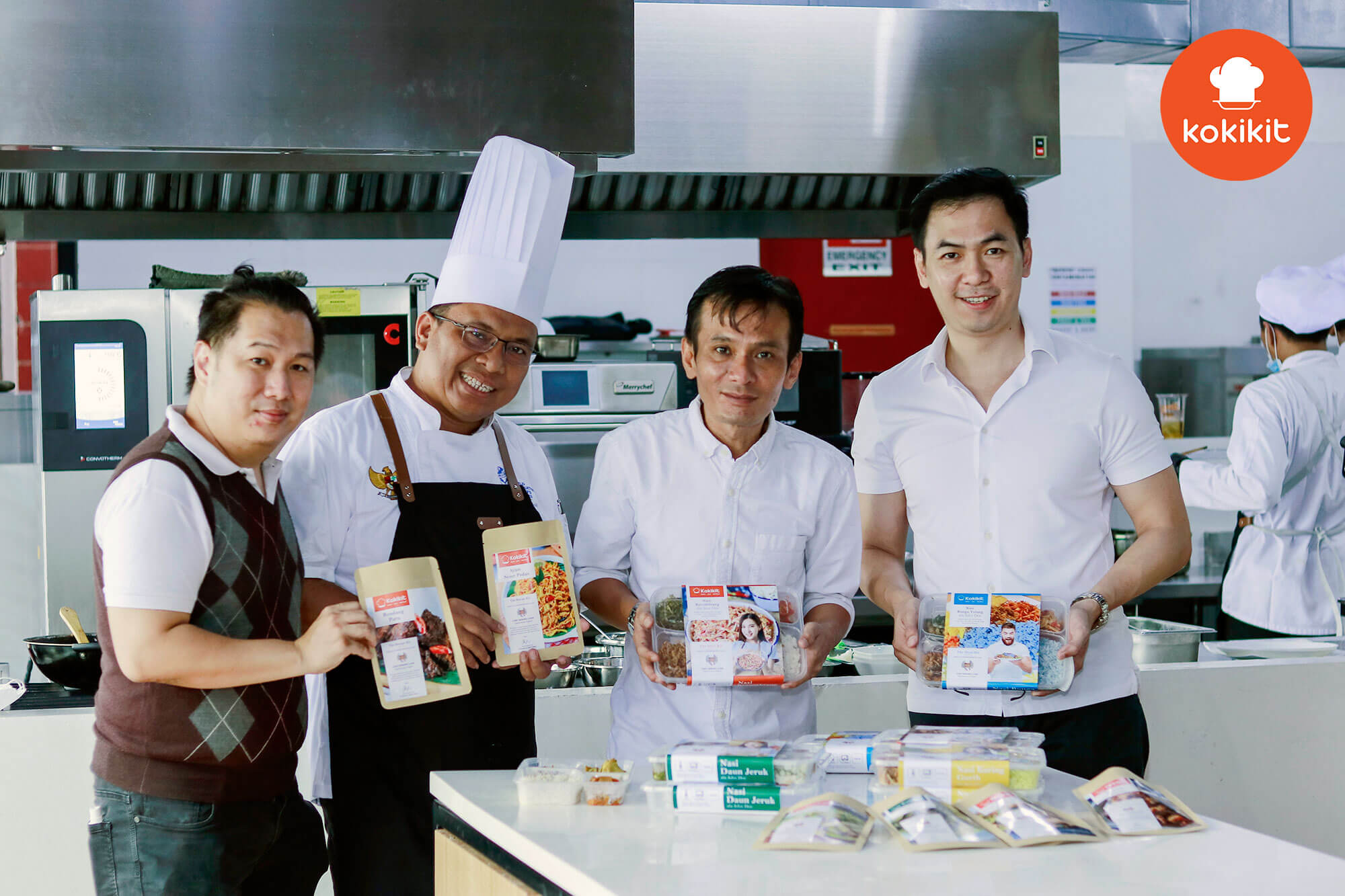 Startup Kuliner Kokikit Hadir dengan Konsep “Chef as a Services”