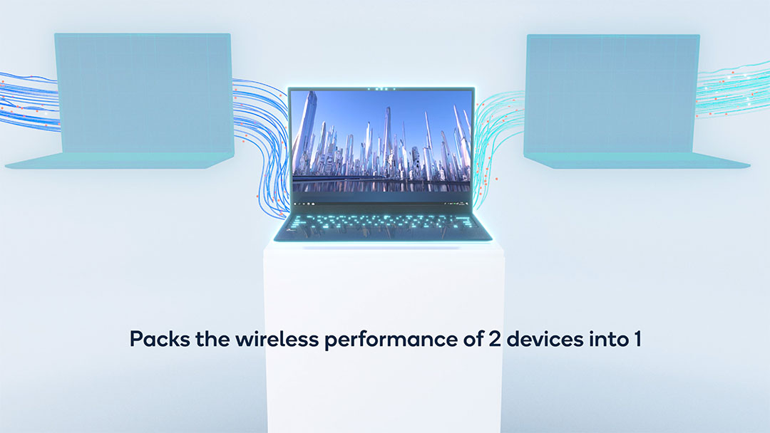 Ilustrasi teknologi Wi-Fi Dual Station / Qualcomm for SEO