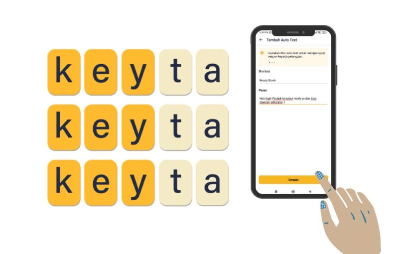 Cara Membuat Auto Text dengan Aplikasi Keyboard Keyta