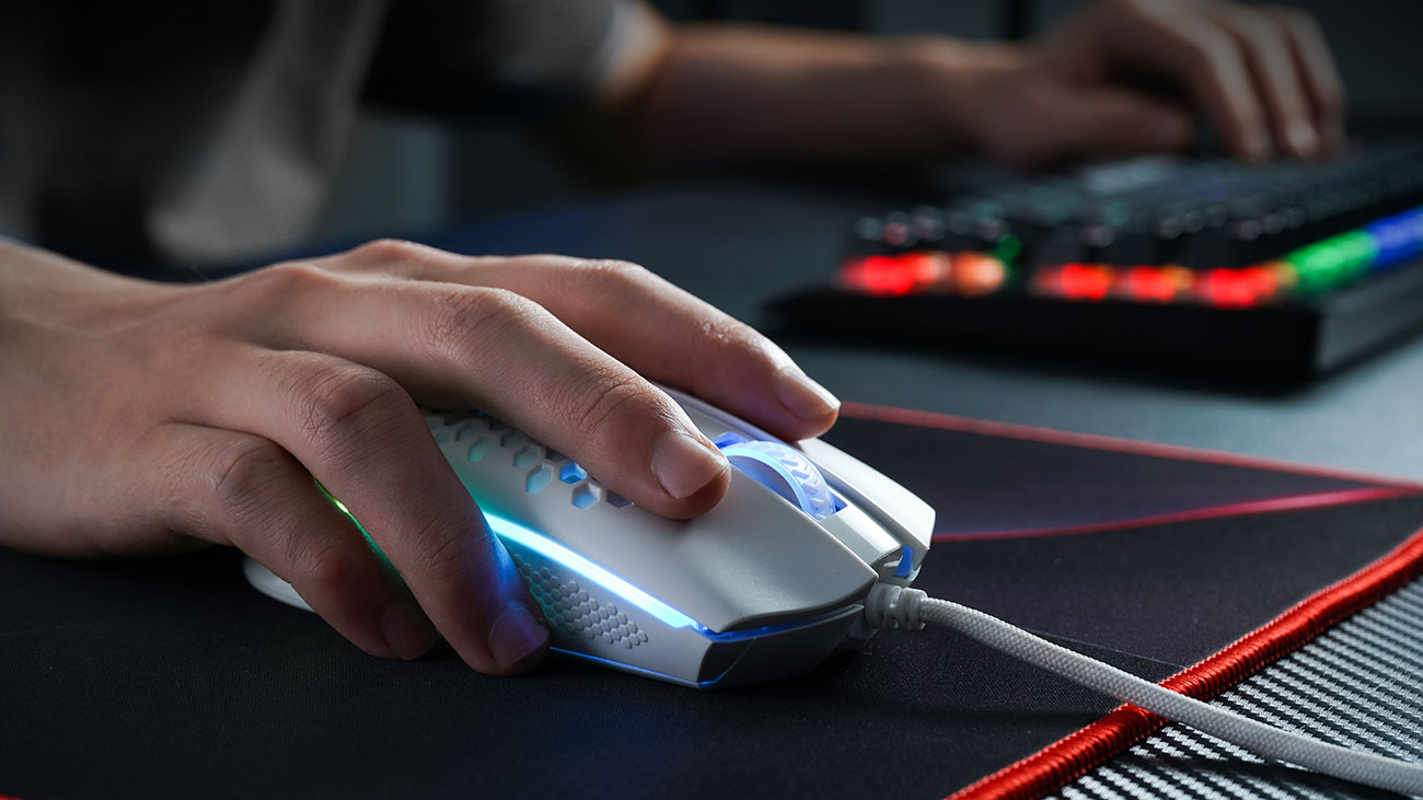 Mouse pad gaming / Unsplash for SEO