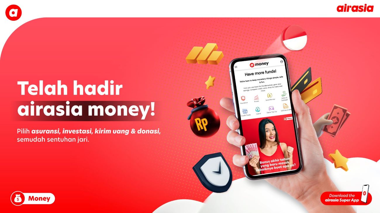 AirAsia Money Resmikan Kehadiran di Indonesia, Hadirkan Konsep ...