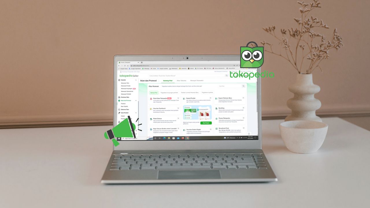 Cara Membuat Voucher Diskon Dan Mengaktifkan Gratis Ongkir Di Tokopedia ...