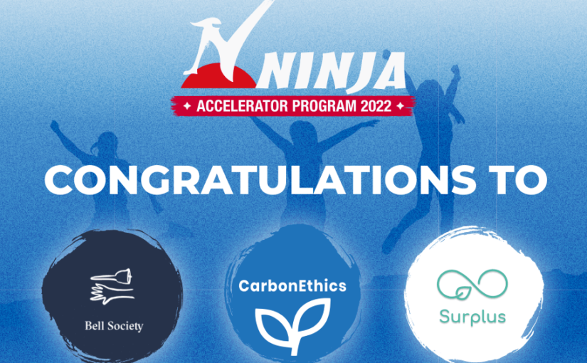 Bell Society, CarbonEthics, dan Surplus Terpilih Mengikuti Program Akselerator NINJA JICA 2022